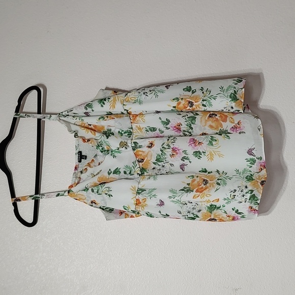 Torrid Floral Tank Top Size 3 - Picture 1 of 5